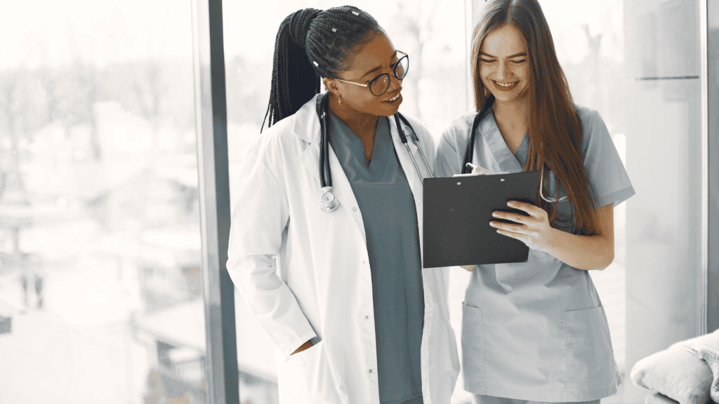 Healthcare team improving clinical efficiency through streamlined documentation management